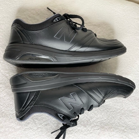 New Balance 813 Leather Sneakers Walking Tennis Shoes Rollbar Black Size 9.5 - Picture 9 of 11